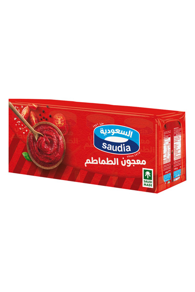 Saudia معجون الطماطم 8 × 135 جم