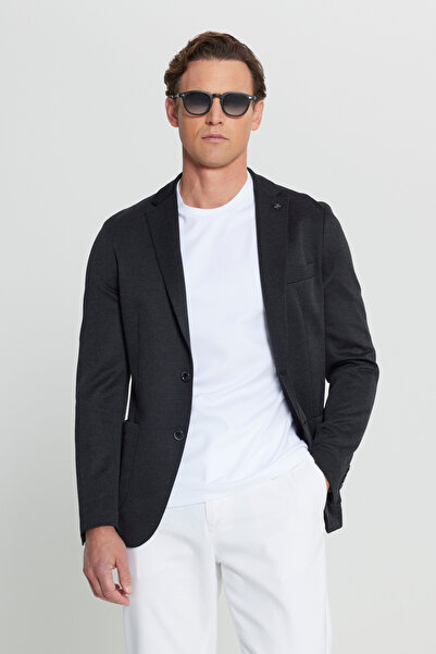 ALTINYILDIZ CLASSICS Altınyıldız ACE004252196 Siyah Erkek 6 Drop Slim Fit Ast...