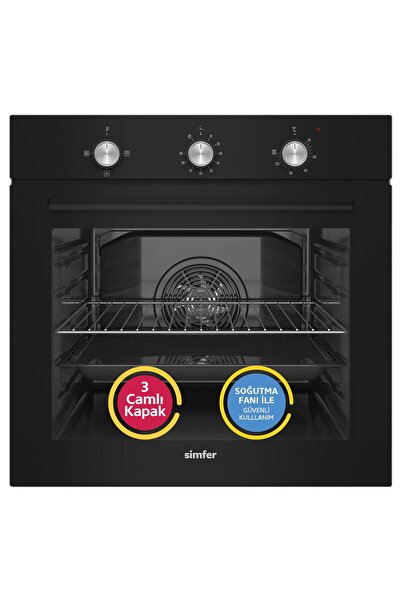 Simfer 8228 Trend Siyah Cam, Mekanik Timer, 4 Fonk.Power Tu