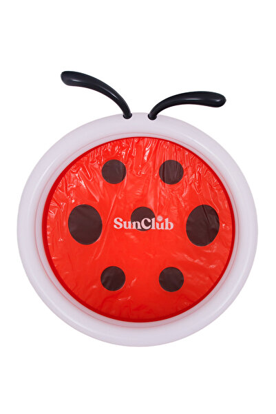 Fab N Funky مسبح قابل للنفخ، متين، تجربة رش، ملون، بتصميم خنفساء، مناسب للأطف...