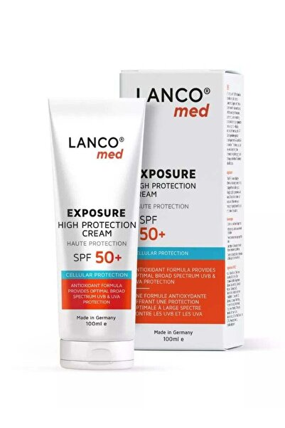 LANCOMED كريم الحماية العالية من الشمس Exposure SPF 50+