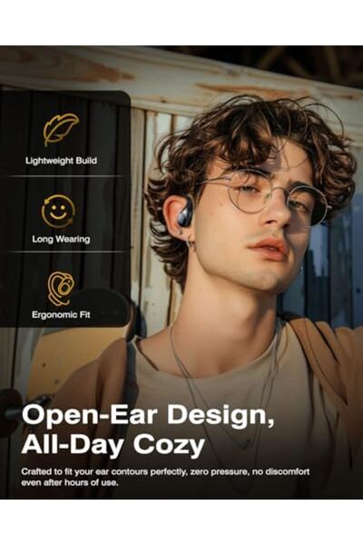 Generic Garlo Open Ear Headphones, Wireless Earbuds Bluetooth 5.4