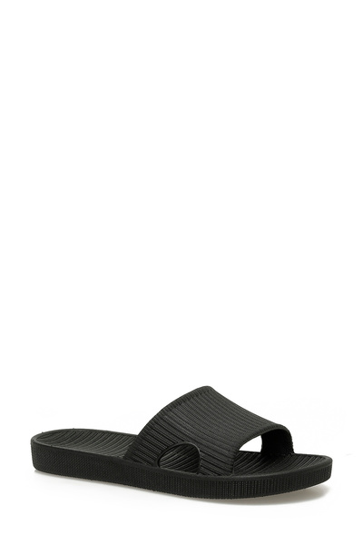 Polaris 605080.Z5Pr Black Women's Slippers