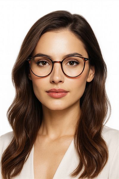 LUNOX Oval Blue Light Protection Computer Screen Glasses
