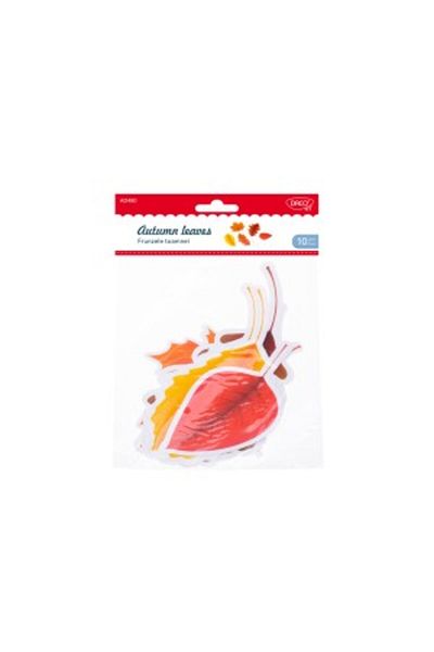 daço Craft Accessory Autumn Leaves, Color Multicolor, Material Cardboard, 10 pcs/Set