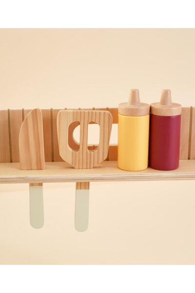 Fab N Funky Barbecue Set For Children, Develops Imagination, 3 Years+, Multicolor - 13 Pieces