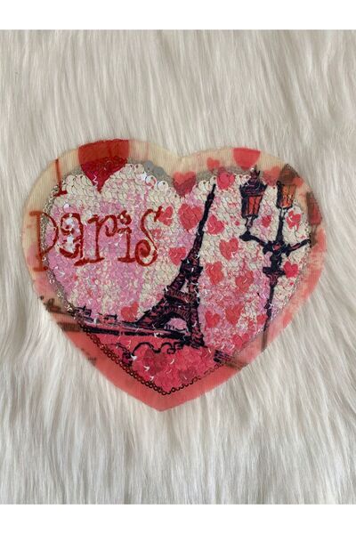 BİGÜMEX Color Changing Sequined Coat, Patch, Applique That Sticks with Iron