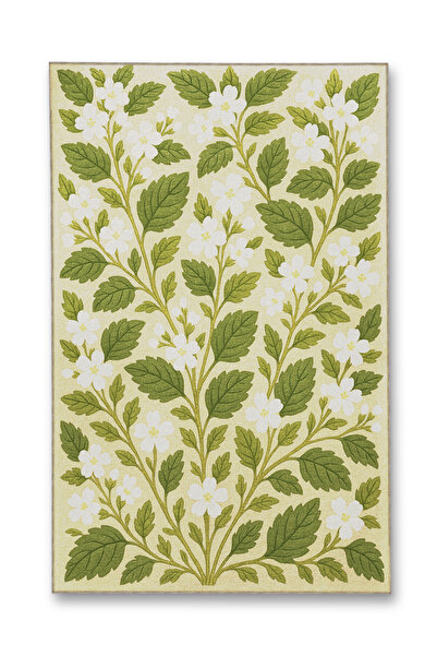 Rugs Modern Halı MOSS Μοντέρνο διακοσμητικό χαλί με θέμα το λουλούδι της μελι...