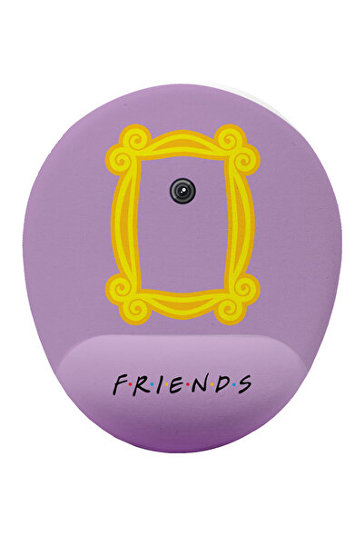 Hamiki Friends Çerçeve Tasarım Bilek DestekliKaymaz Buruşmaz Kırılmaz Mouse Pad