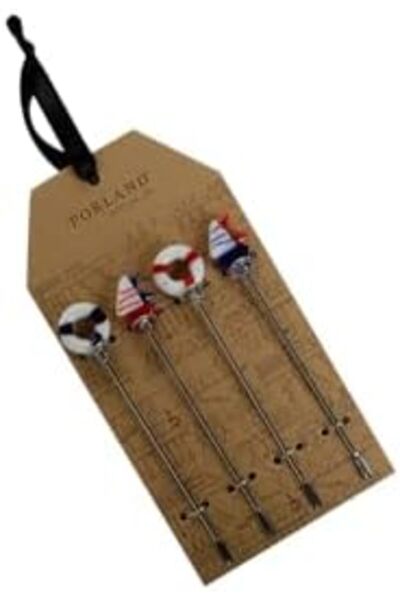 LiderGlobal . Shiraz Simit 4 Pieces Cocktail Forks 12 cm 903970