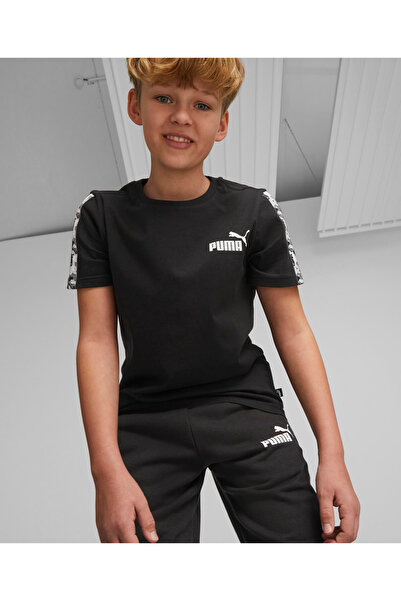 Puma ESS Tape Camo Tee - Black