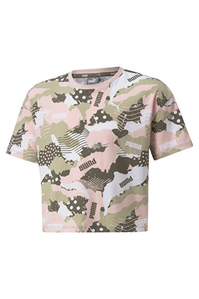 Puma Alpha All Over Printed Tee - Grape Leaf