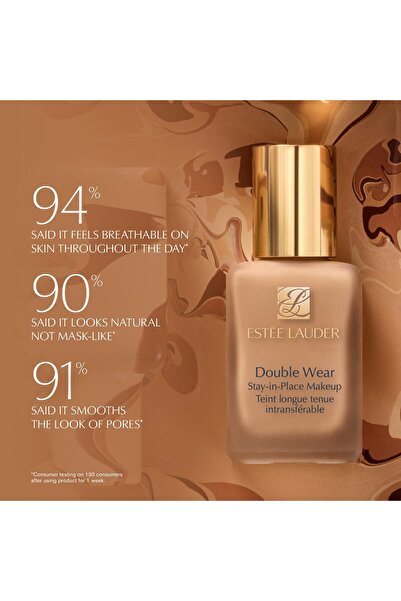 Estee Lauder Estée Lauder,Fond De Ten Double Wear Stay in Place SPF 10, 3C0 COOL CREME, 30ml