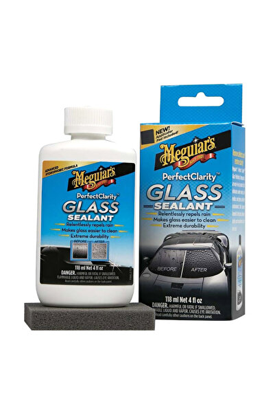 Meguiars مانع تسرب زجاجي عالي الوضوح مع تركيبة متقدمة مضادة للماء 118 مل