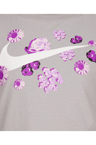 Nike NKG Floral Futura Tee - Grey