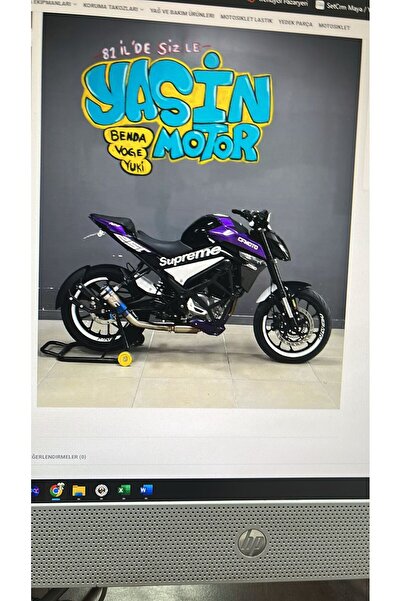 CF Moto NK 250 SİYAH ÖN 3 LÜ KORUMA DEMİRİ