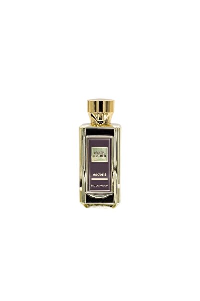Escent Amber Leather Eau de Parfum, 100 ml, Men