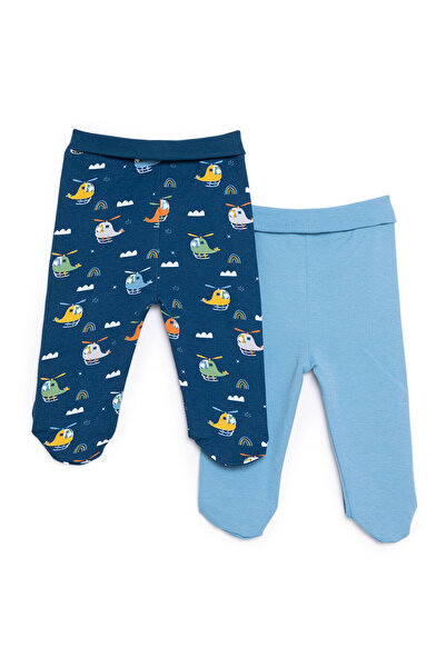 ebebek Hello Baby HelloBaby Erkek Bebek Yenidoğan 2li Patikli Alt