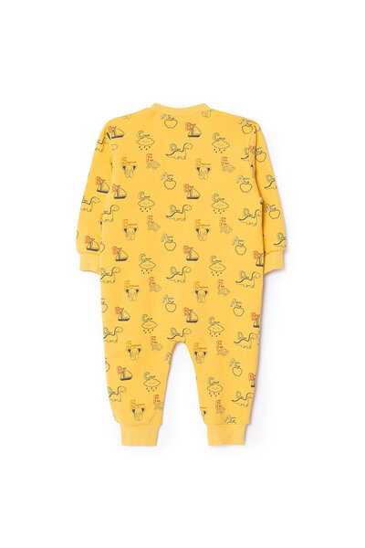 ebebek Hello Baby HelloBaby Erkek Bebek Uyku Tulumu Fermuarlı 1 tog Bisiklet Yaka Uzun Kol Ribanalı