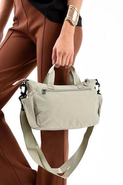 571 Collections Çanta Ultra Light Stylish and Waterproof Medium Shoulder, Handbag Mink Model: (571-13-9K)