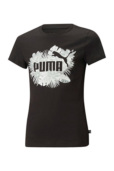 Puma Flower Power T-Shirt - Black