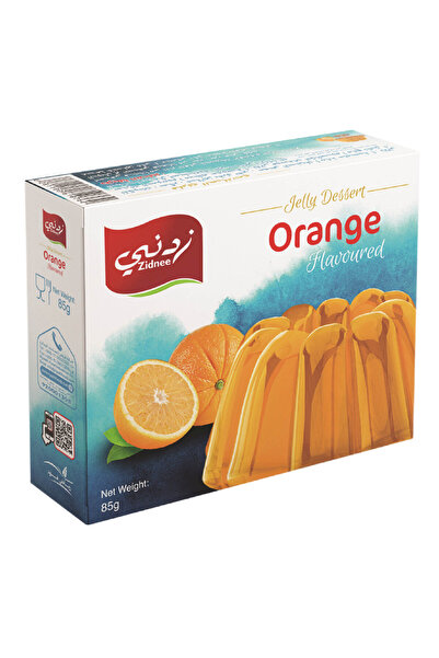 Zidnee حلوى جيلي بنكهة البرتقال، 85 جم