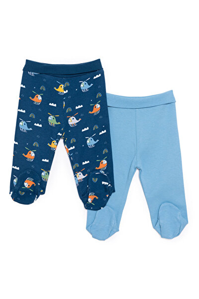 ebebek Hello Baby HelloBaby Erkek Bebek Yenidoğan 2li Patikli Alt