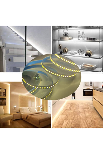 KARAKÖY LED SHOP 12Volt 240Ledli 4000Kelvin IP20 İç Mekan 2835smd Şerit Led (...