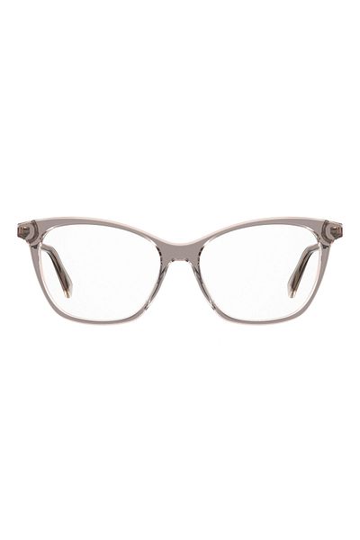 Love Moschino Women's eyeglasses frames Love Moschino MOL579 7HH, Plastic, Grey, 53 mm