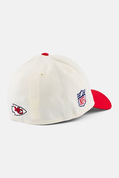 NEW ERA Men Kansas City Chiefs 22 NFL Embroidered Logo Cap, Off White