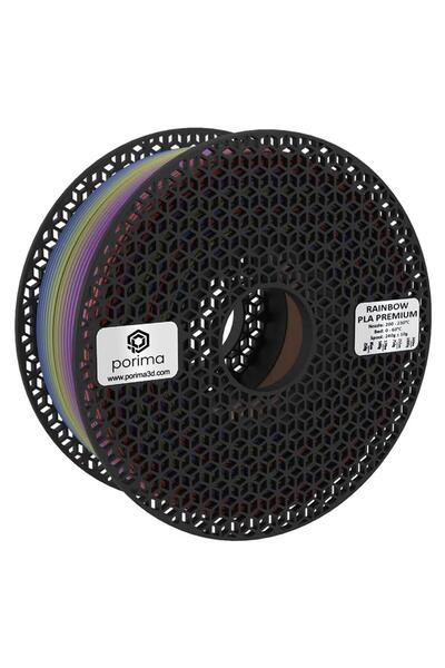 Porima PLA 1.75mm Premium Rainbow Filament 1Kg
