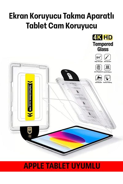 WANNA PROTECT iPad Pro 12.9 4-5.6Th Generation (12.9")(M1-M2 20/21/22) Glass Screen Protector with Magicbox App Device