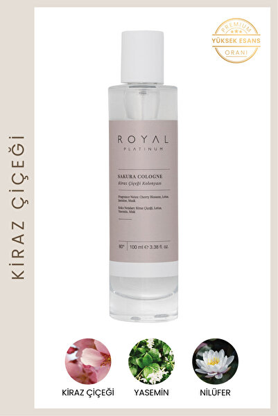 Royal Platinum Sakura 100 Ml Kolonya