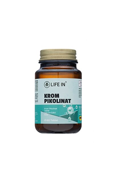 Life In Chrome Picolinate 60 Tablets