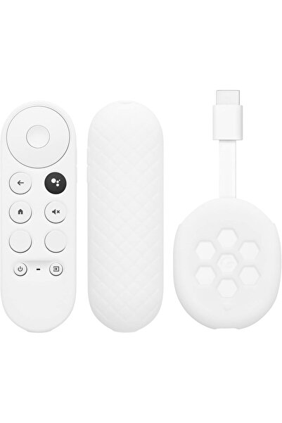 O Ozone مجموعة غطاء جهاز التحكم عن بعد من السيليكون (قطعتين) متوافق مع Google...