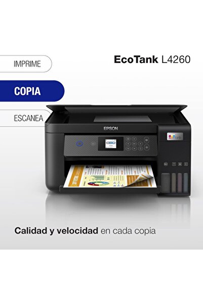 EPSON طابعة L4260 متعددة الوظائف EcoTank حبر مستمر واي فاي دوبلكس