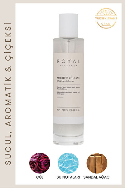 Royal Platinum Maldives 100 Ml Kolonya