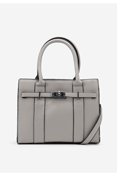 B T Shoes Šedé rukojeť kabelky Yvesa