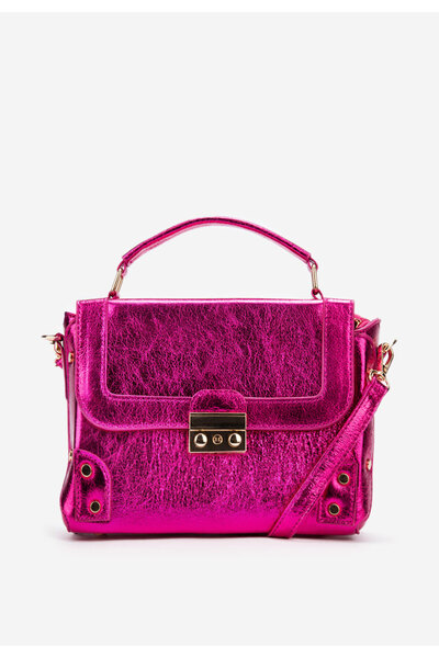 B T Shoes Fuchsiové rukojeť kabelky Aneka
