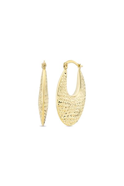 Koçak 14 Ayar Margherita Halka Altın Küpe