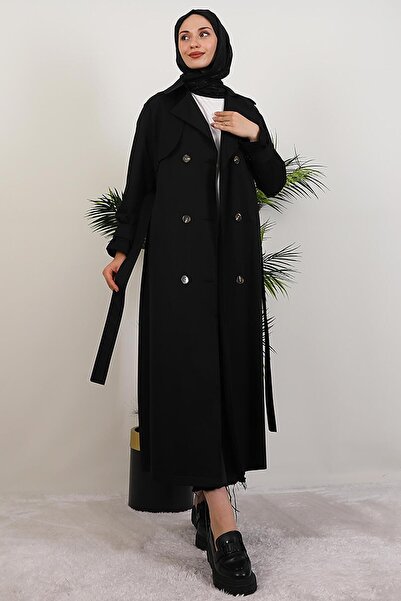giz astore Beria Trençkot Siyah