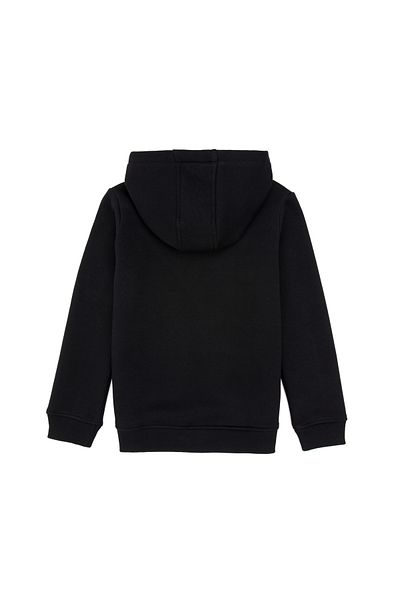 U.S. Polo Assn. Girl's Black Basic Sweatshirt 50314311-Vr046