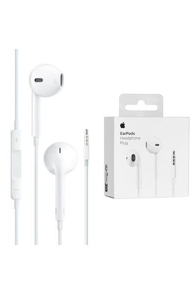 Apple A1472 Original Wired Earphones with Microphone and 3.5mm Jack, Blister