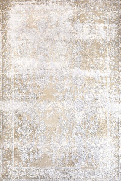 halinet Klasik Modern Makinada Yıkanabilir Hav Toz Vermez Kaymaz Taban Dijital Baskı Halı H650 H