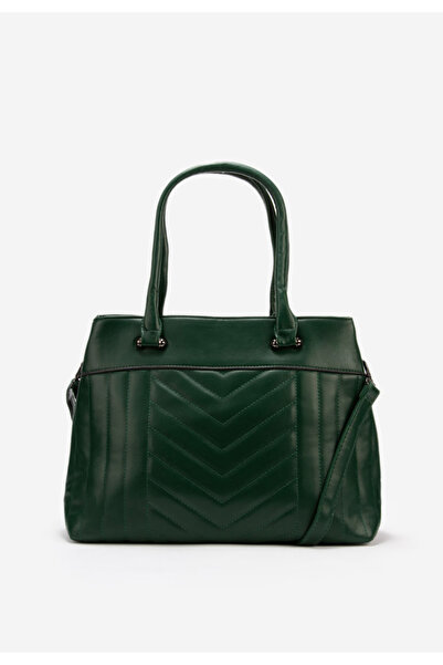 B T Shoes Zelené kancelárska kabelka Klarna