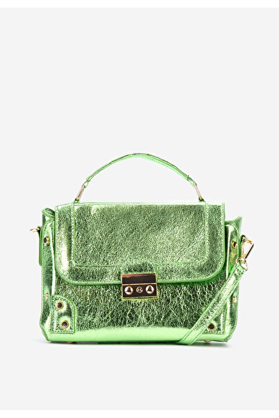 B T Shoes Zelené kabelka do ruky Aneka