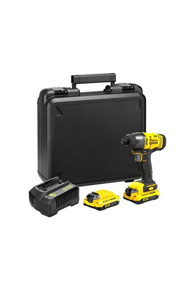 Stanley Șurubelniță cu impact SFMCF800C2K, 18V, cu baterie