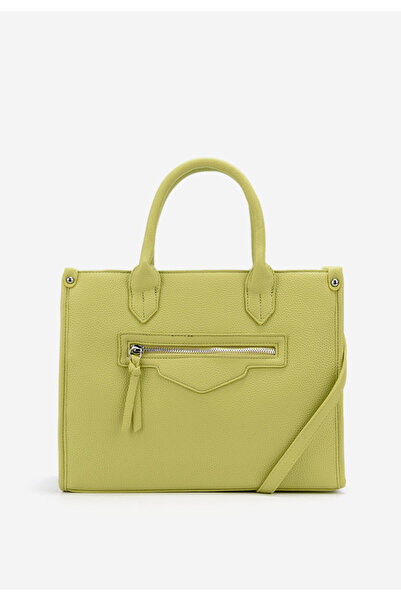 B T Shoes Τσάντα office Anirma λεμονι