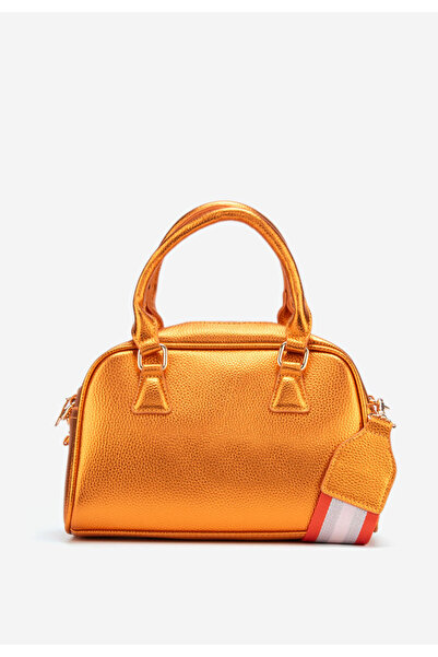 B T Shoes Oranžová rukojeť kabelky Vibes