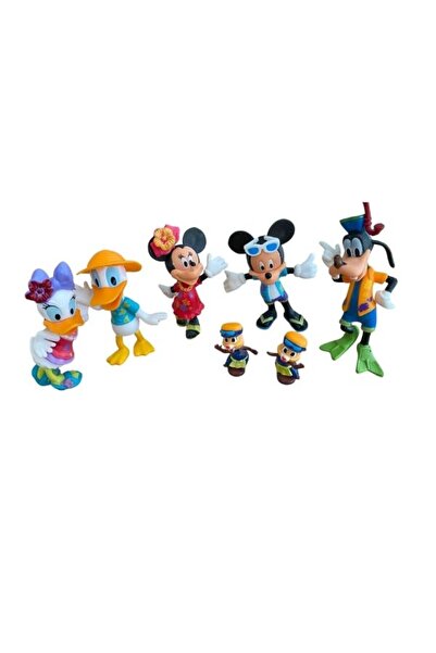 srt toys 7'li Mickey Mouse karakter figür set